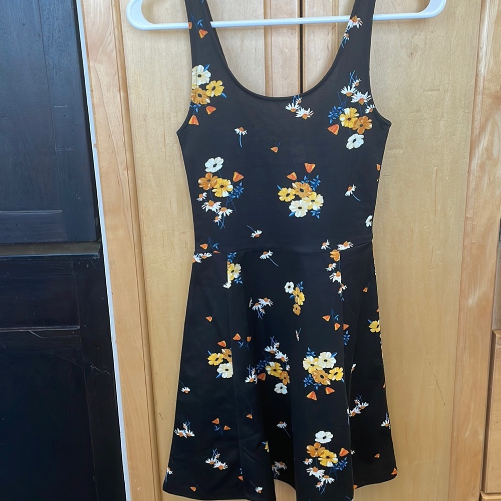 Black Floral Dress